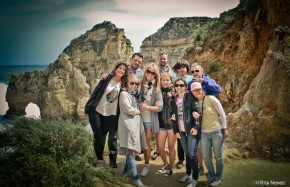 Group photo at Ponta da Piedade